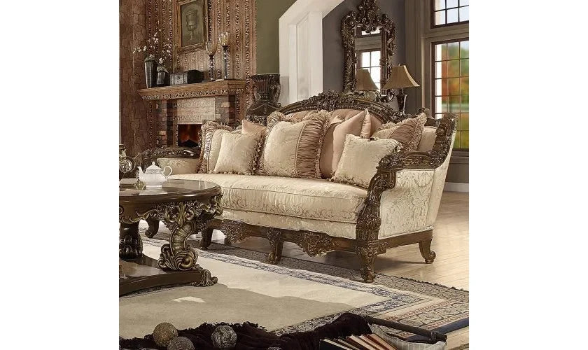 Vista Sofa with Plush Upholstery and Curved Armrests