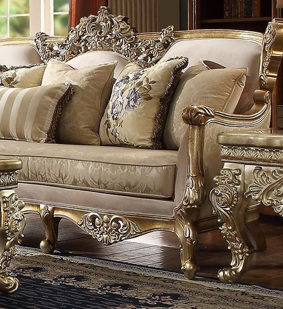 Mccarroll Sofa in Soft Fabric with Tufted Back