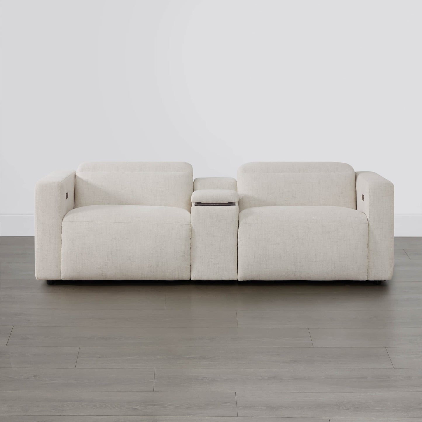 2-Seat Wall-Hugger Reclining Sofa with Power Headrest