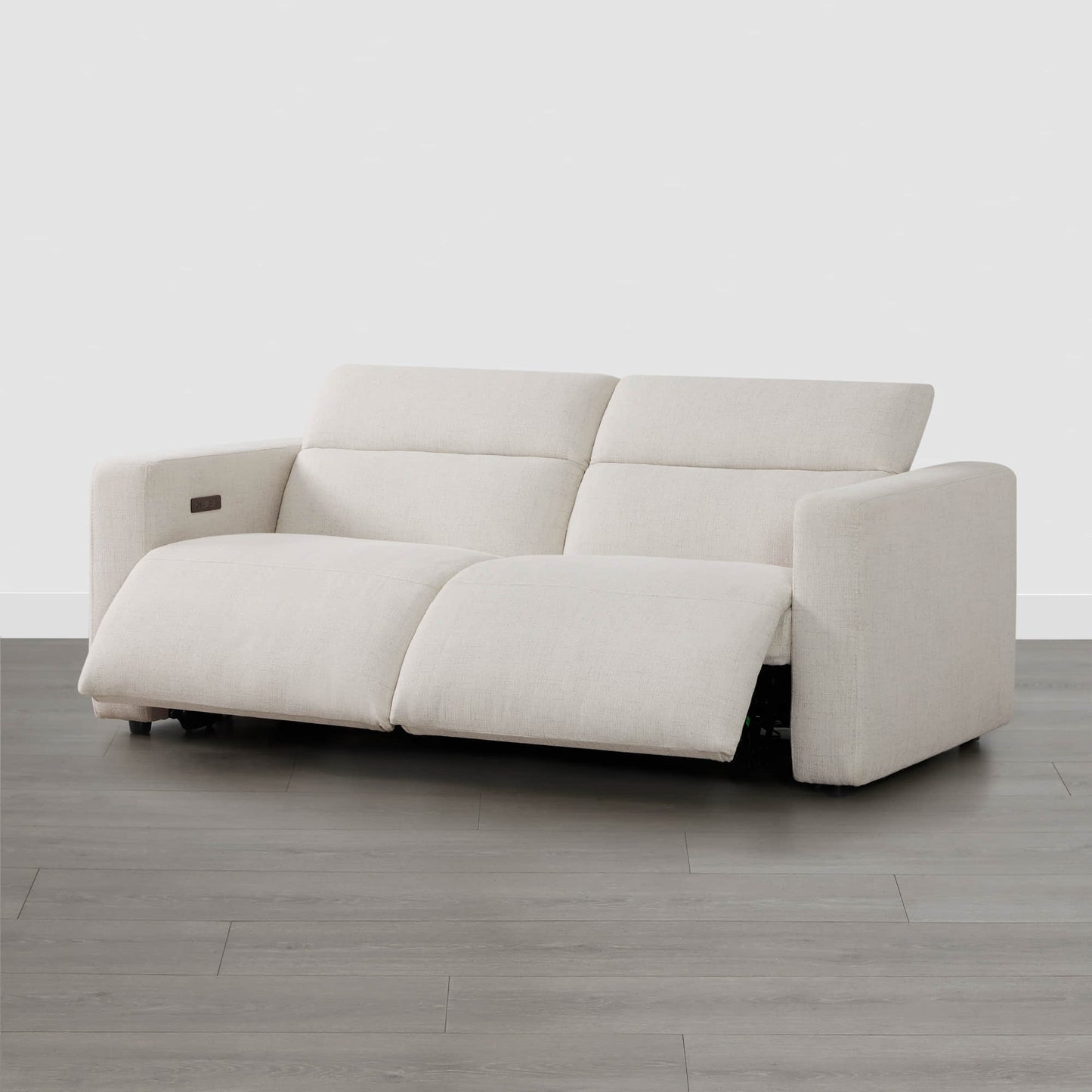 2-Seat Wall-Hugger Reclining Sofa with Power Headrest