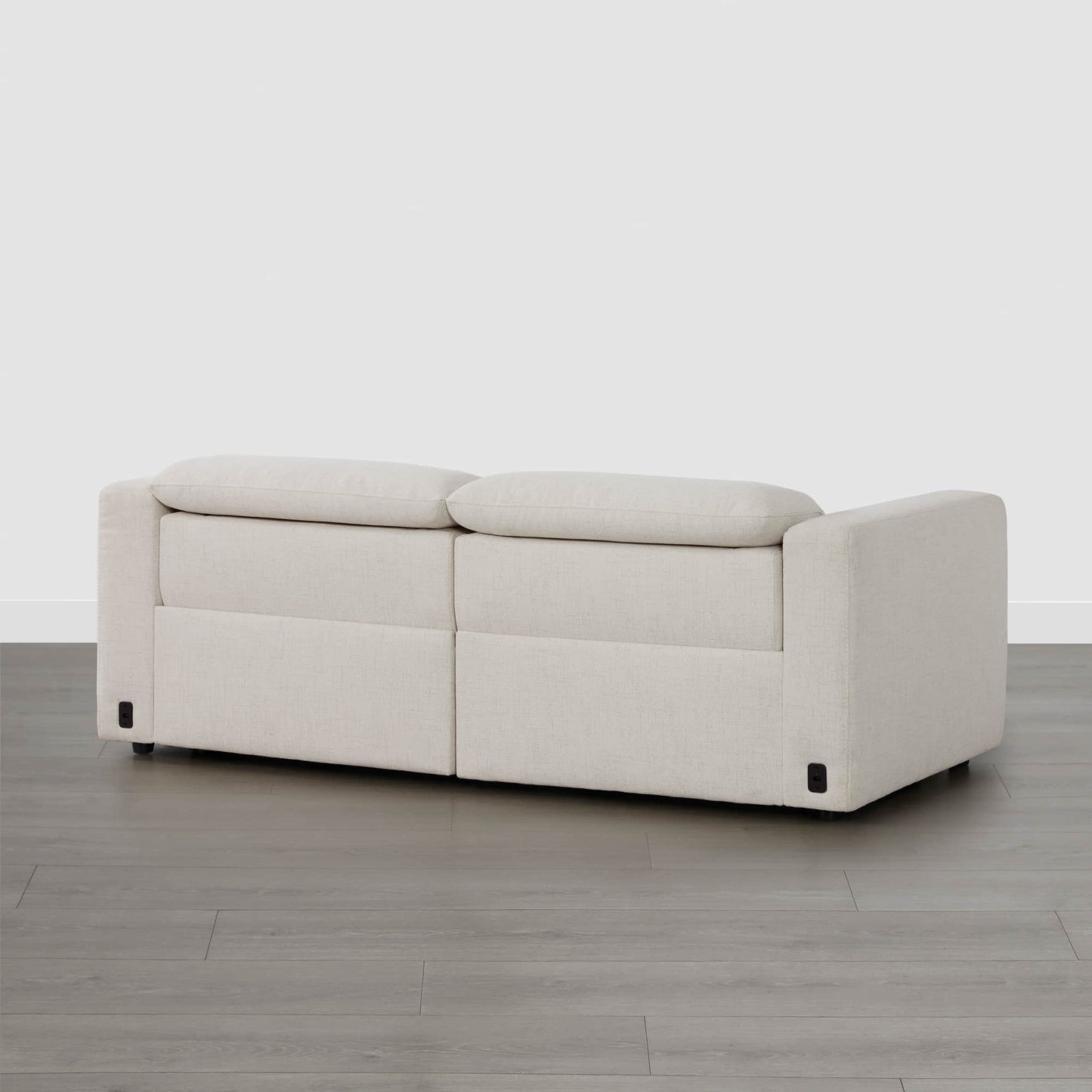 2-Seat Wall-Hugger Reclining Sofa with Power Headrest