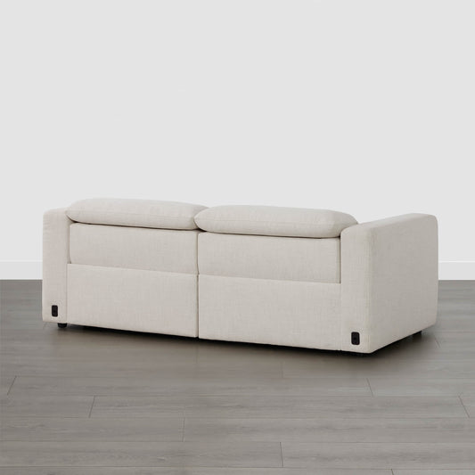 2-Seat Wall-Hugger Reclining Sofa with Power Headrest