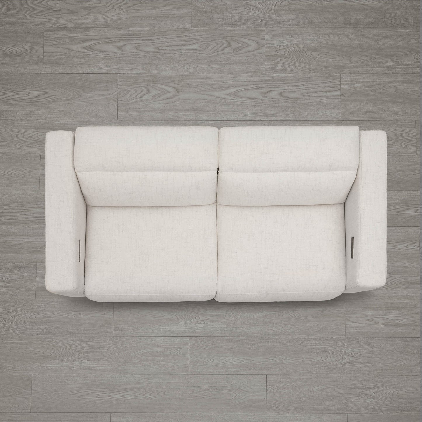2-Seat Wall-Hugger Reclining Sofa with Power Headrest