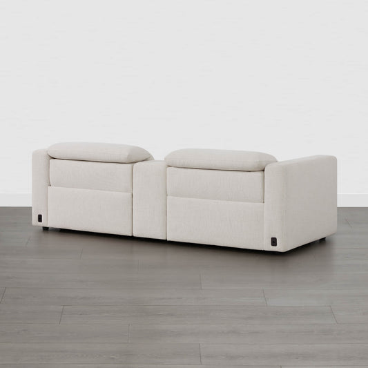 2-Seat Wall-Hugger Reclining Sofa with Power Headrest