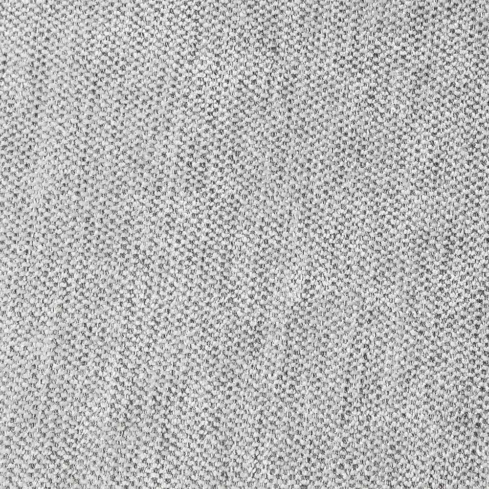 2-Seater Sofa in Grey Woven Fabric with Slope Arms