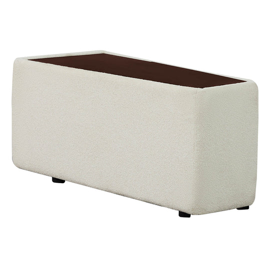 3-Seat Curved Modular Sofa with Generous Dimensions