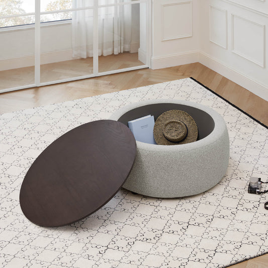 3-Seat Curved Modular Sofa with Generous Dimensions