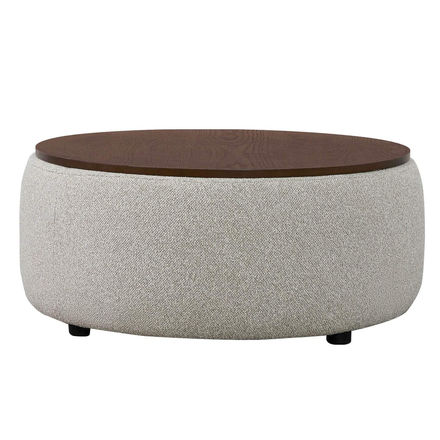 3-Seat Curved Modular Sofa with Generous Dimensions