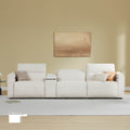 3-Seat Reclining Sectional Sofa with Power Headrest