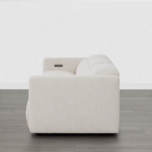 3-Seat Reclining Sectional Sofa with Power Headrest