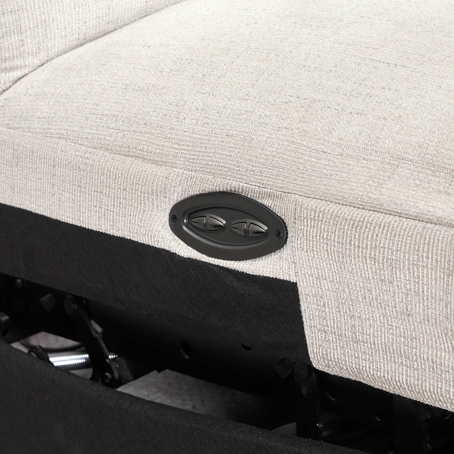 3-Seat Reclining Sectional Sofa with Power Headrest