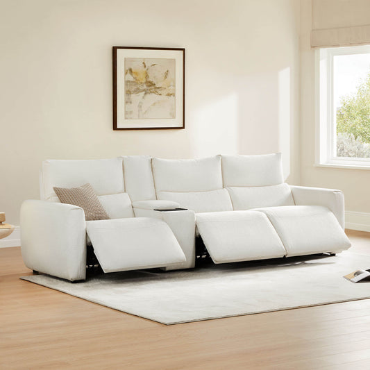 3-Seat Zero Gravity Reclining Sofa with Power Headrest