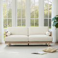 3-Seater Cane Sofa in Modern Design (78.75'')