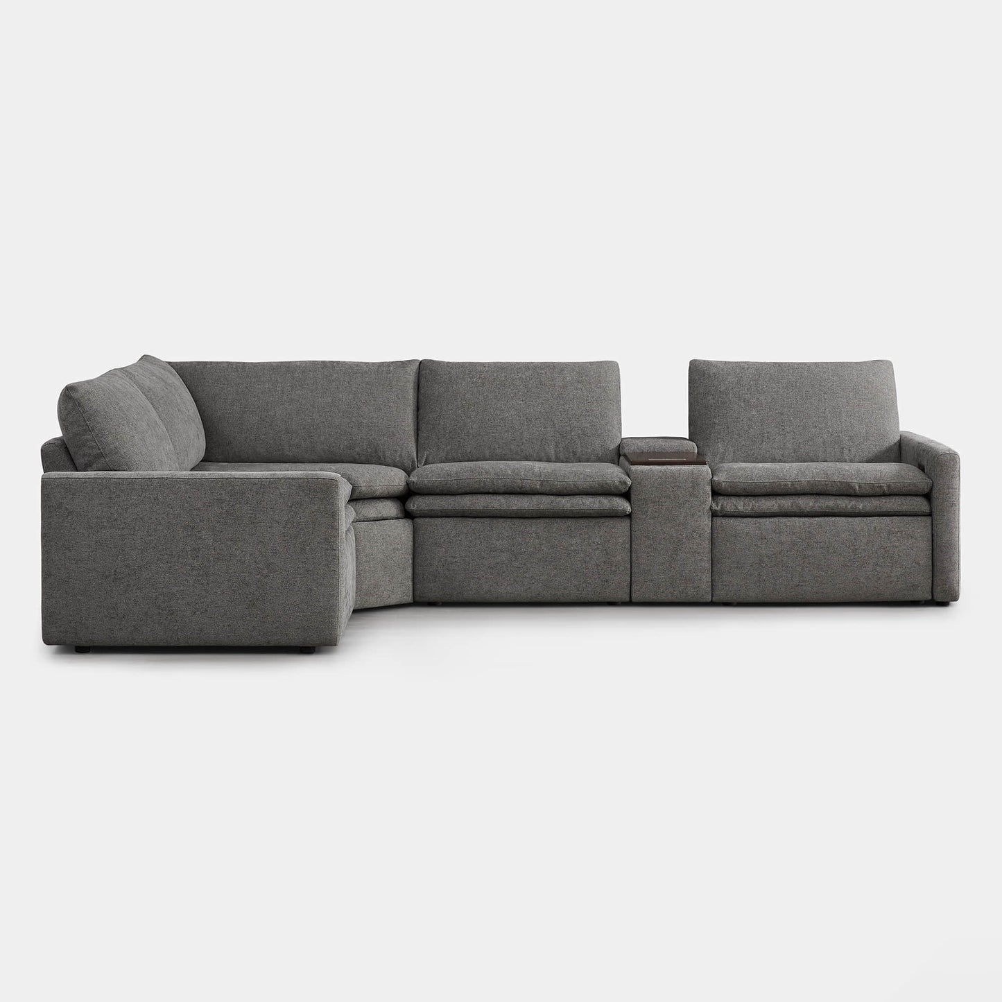 4-Seat Modular Reclining Sofa with Zero Gravity Design
