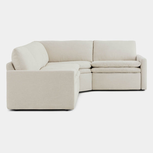 4-Seat Modular Reclining Sofa with Zero Gravity Design
