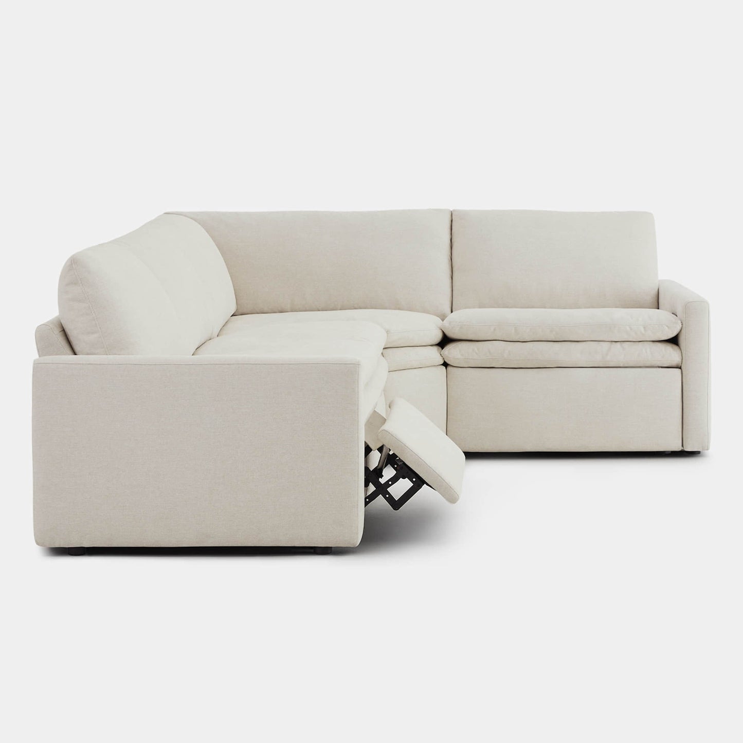 4-Seat Modular Reclining Sofa with Zero Gravity Design