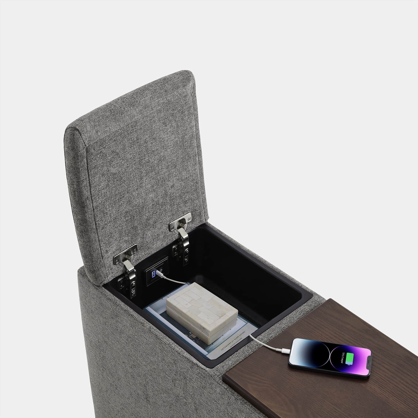 4-Seat Modular Reclining Sofa with Zero Gravity Design