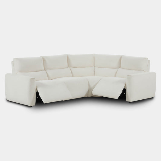 4-Seat Zero Gravity Reclining Sectional Sofa with Power Headrest