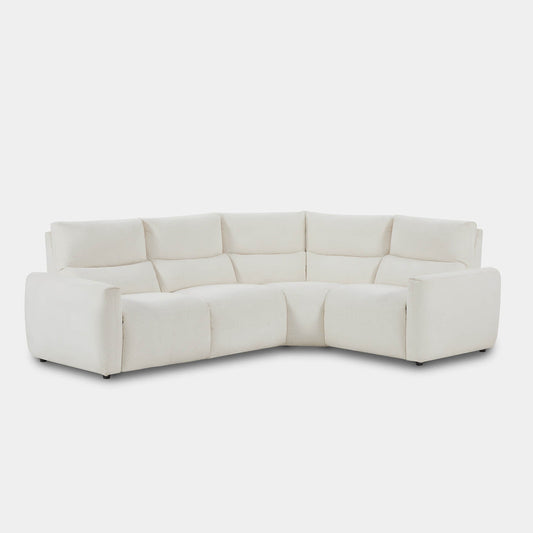 4-Seat Zero Gravity Reclining Sectional Sofa with Power Headrest