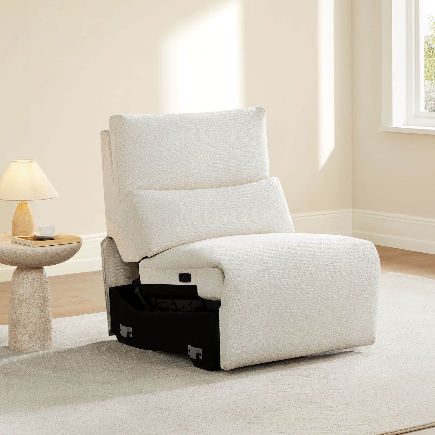 5-Seat Zero Gravity Reclining Sectional Sofa with Power Headrest