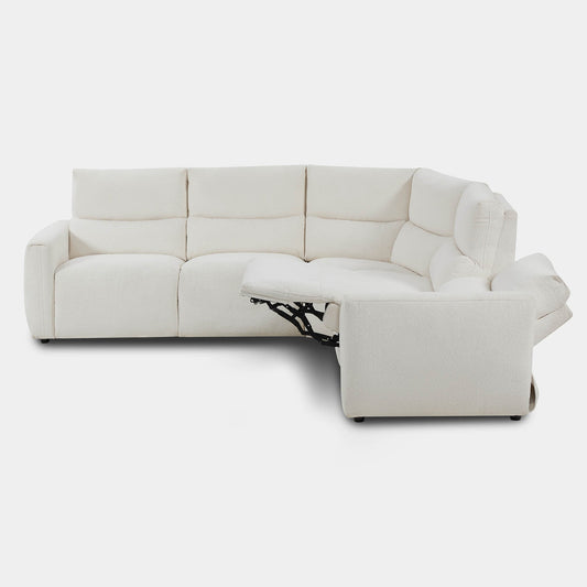5-Seat Zero Gravity Reclining Sectional Sofa with Power Headrest
