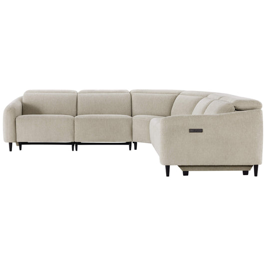 5-Seater Reclining Sofa with Soft, Breathable Fabric