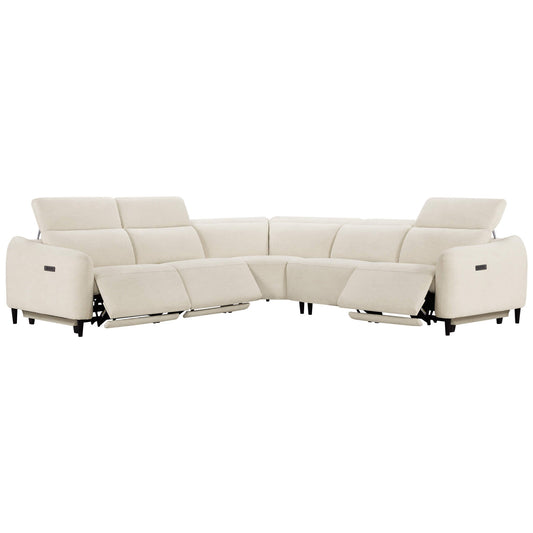 5-Seater Reclining Sofa with Soft, Breathable Fabric