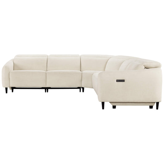 5-Seater Reclining Sofa with Soft, Breathable Fabric