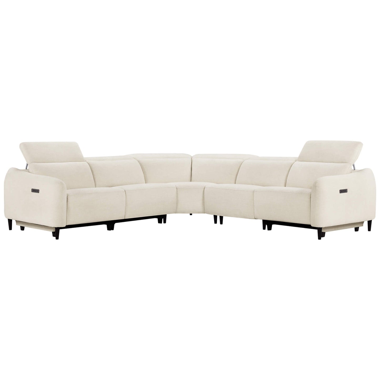 5-Seater Reclining Sofa with Soft, Breathable Fabric