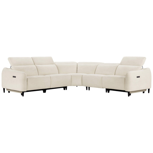 5-Seater Reclining Sofa with Soft, Breathable Fabric
