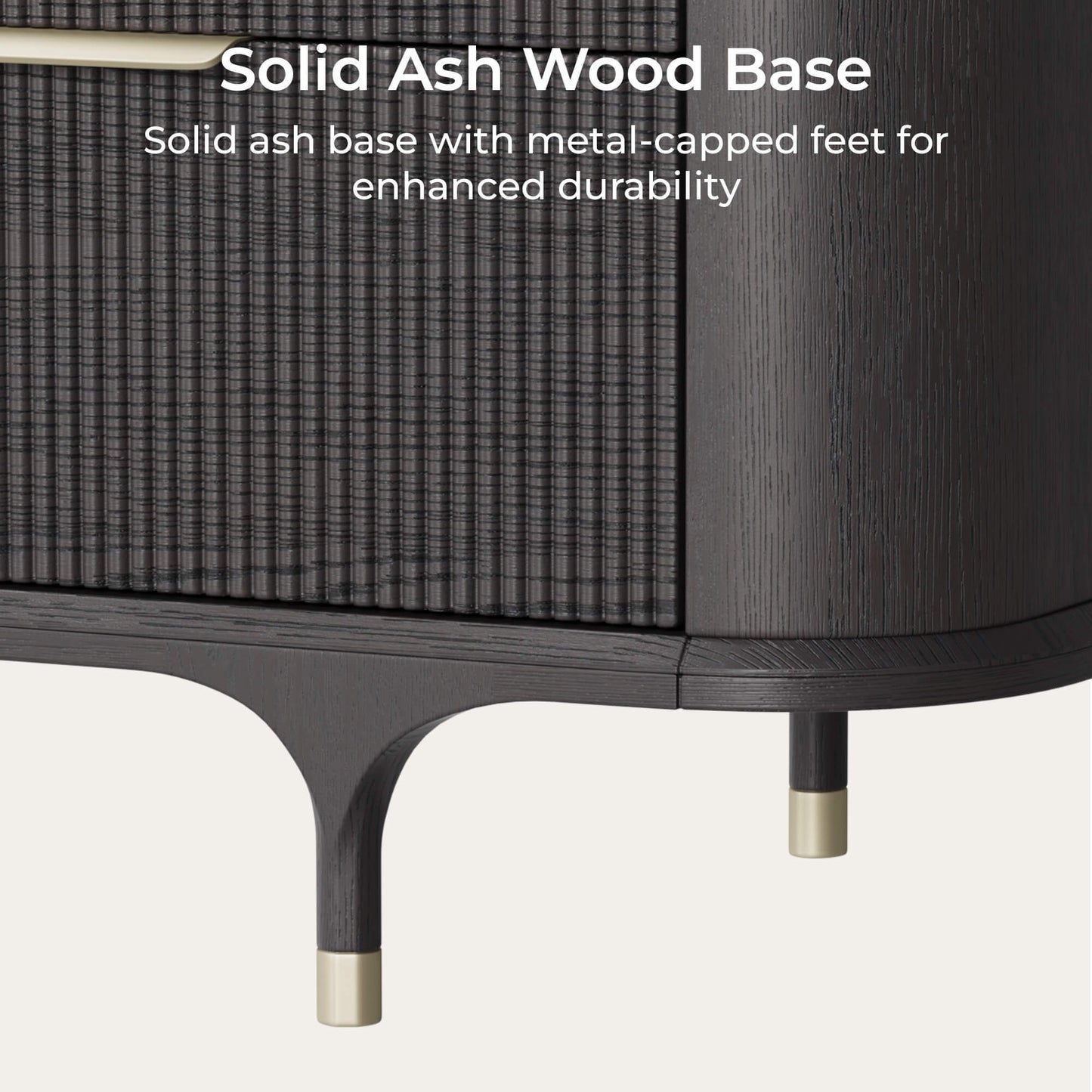 6-Drawer Dresser in 47" Oak with Sleek Design