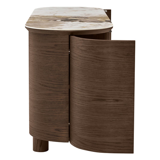 63" Barry Mid-Century Sideboard with Sintered Stone Top