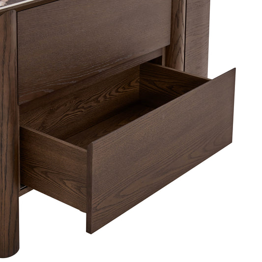 63" Barry Mid-Century Sideboard with Sintered Stone Top