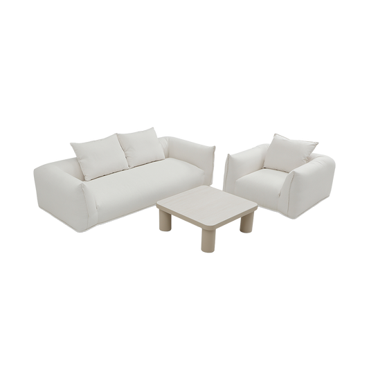 Outdoor 3 Seater Sofa with Durable Weather-Resistant Fabric