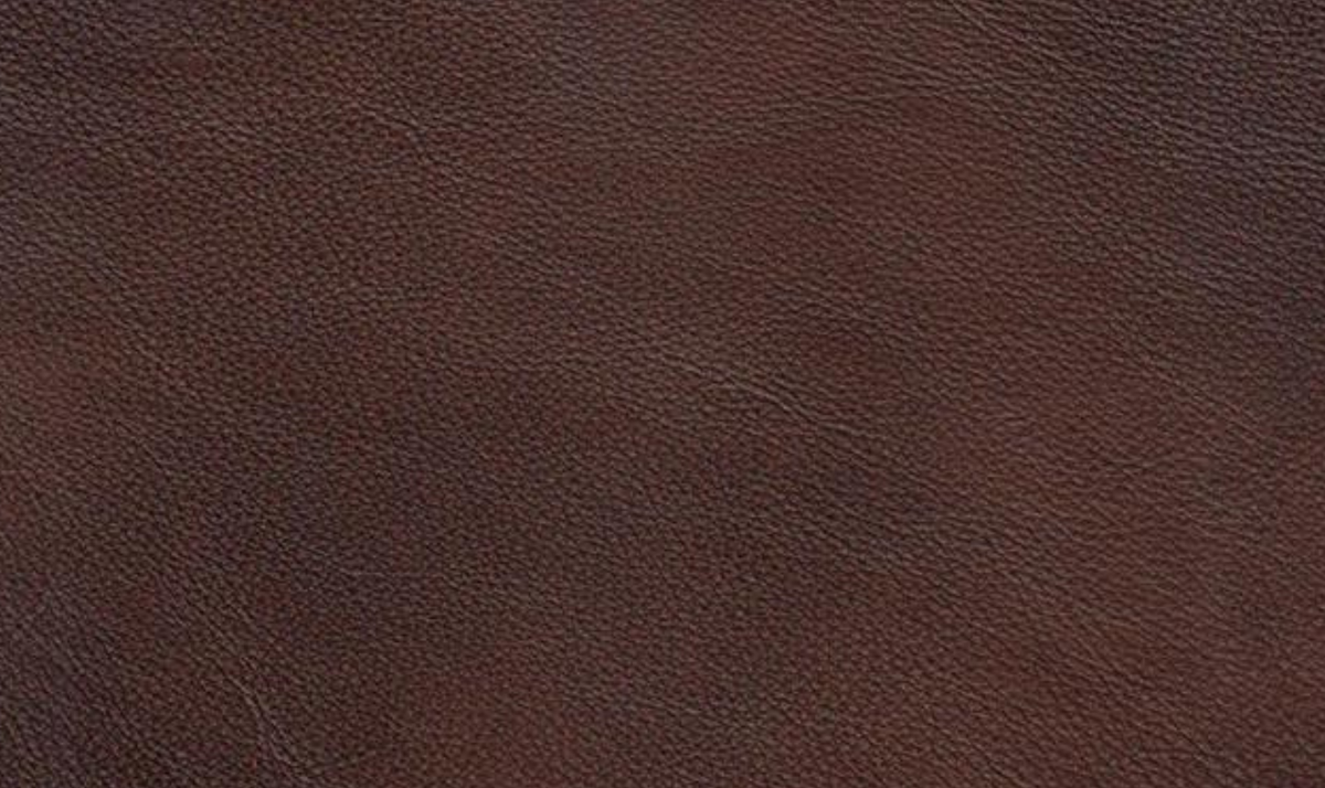 Leather 3-Seater Sofa with Curved Arms