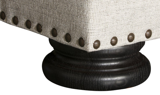 3 Seater Sofa with Rolled Arms in Fabric Upholstery
