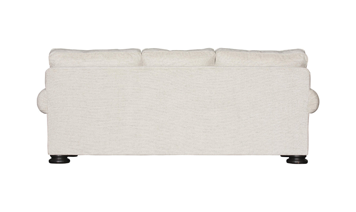 3 Seater Sofa with Rolled Arms in Fabric Upholstery