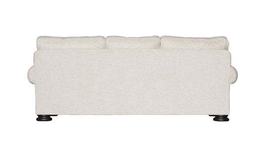 3 Seater Sofa with Rolled Arms in Fabric Upholstery