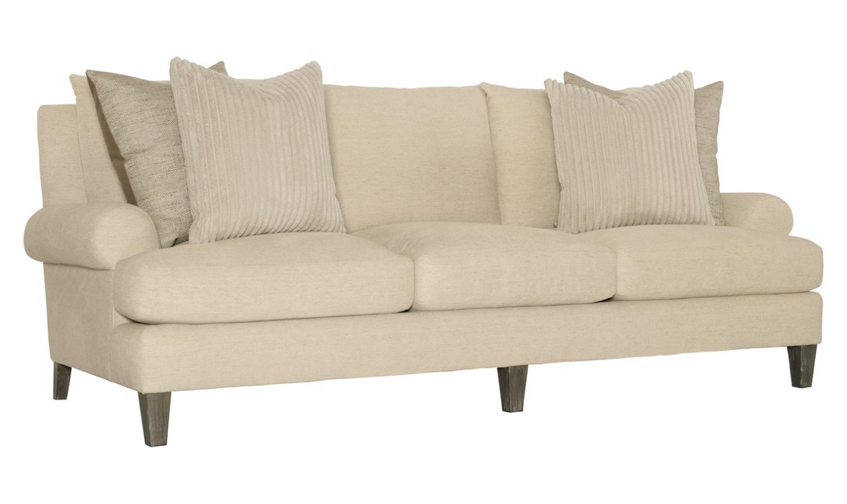3-Seater Fabric Sofa with Contemporary Design