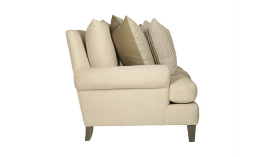 3-Seater Fabric Sofa with Contemporary Design