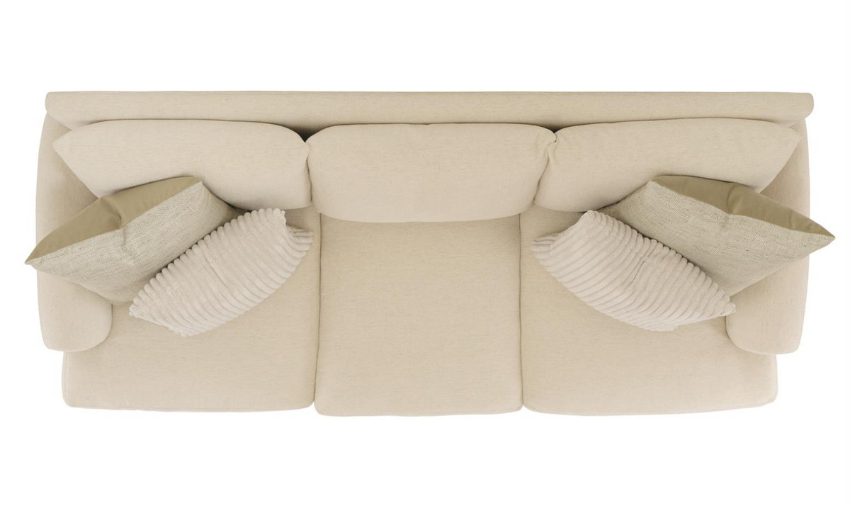 3-Seater Fabric Sofa with Contemporary Design