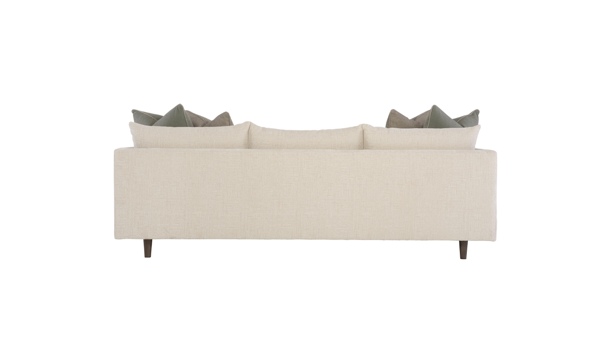 Fabric Sofa with Tuxedo-Style Arms in Colette Design