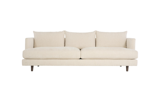 Fabric Sofa with Tuxedo-Style Arms in Colette Design