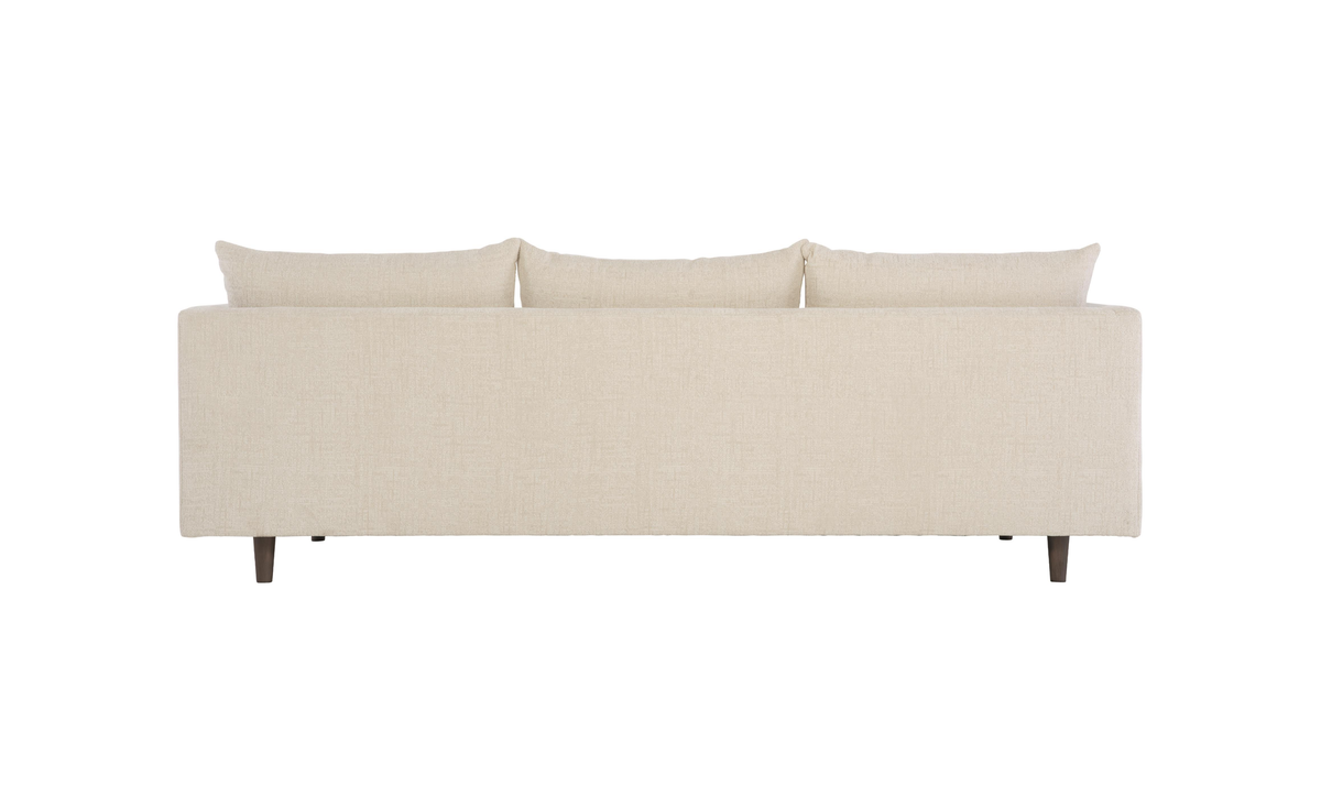 Fabric Sofa with Tuxedo-Style Arms in Colette Design
