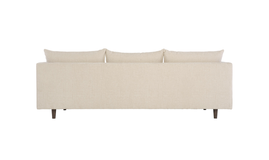 Fabric Sofa with Tuxedo-Style Arms in Colette Design