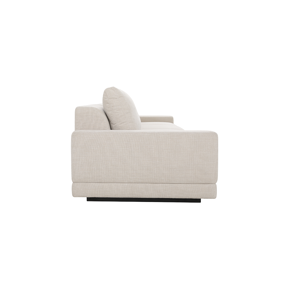 Torino 4-Piece Sofa in Beige Fabric