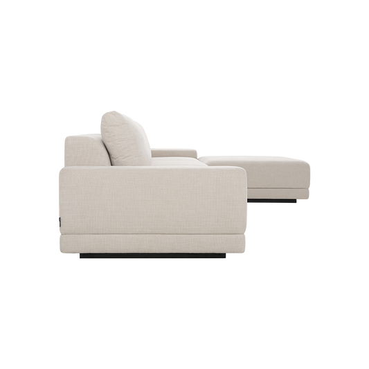 Torino 4-Piece Sofa Set with Ottoman in Beige