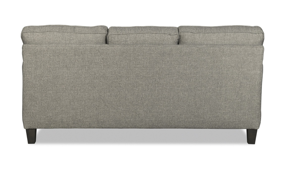 Fabric Sofa with Tufted Back Design