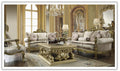 Dimitroula Sofa in Modern Velvet with Curved Arms