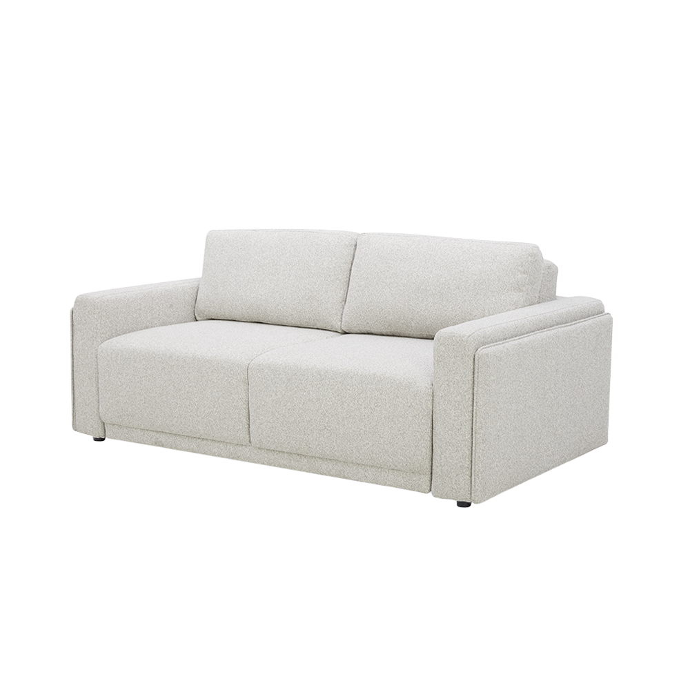 Sofa Bed in Greige with Stylish Minimalist Design